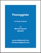 Passeggiata Orchestra sheet music cover